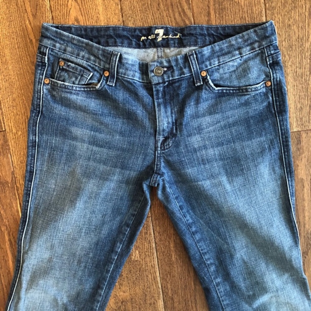 7 For all mankind bootcut dark wash jeans